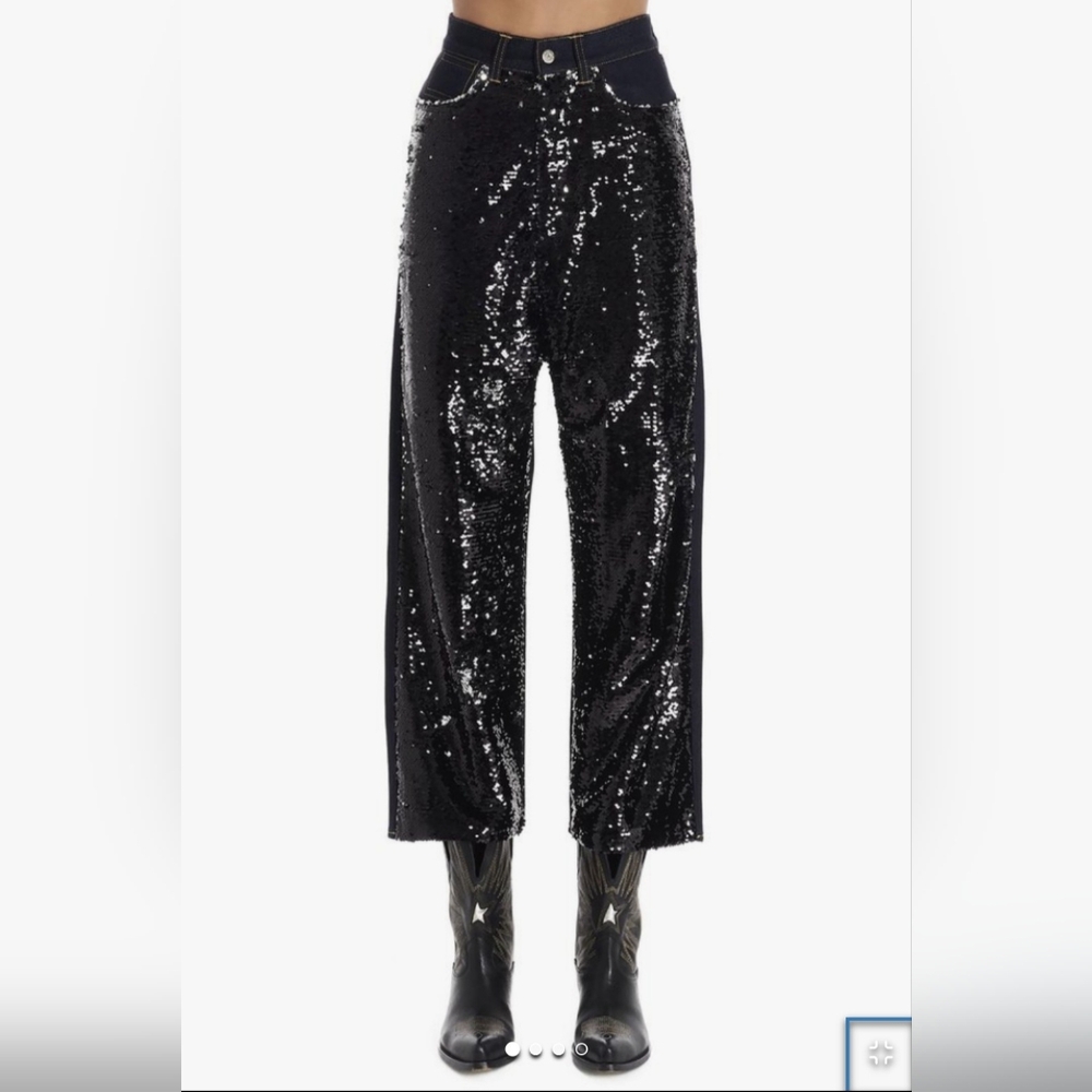 Sequin Black Women's Jeans
